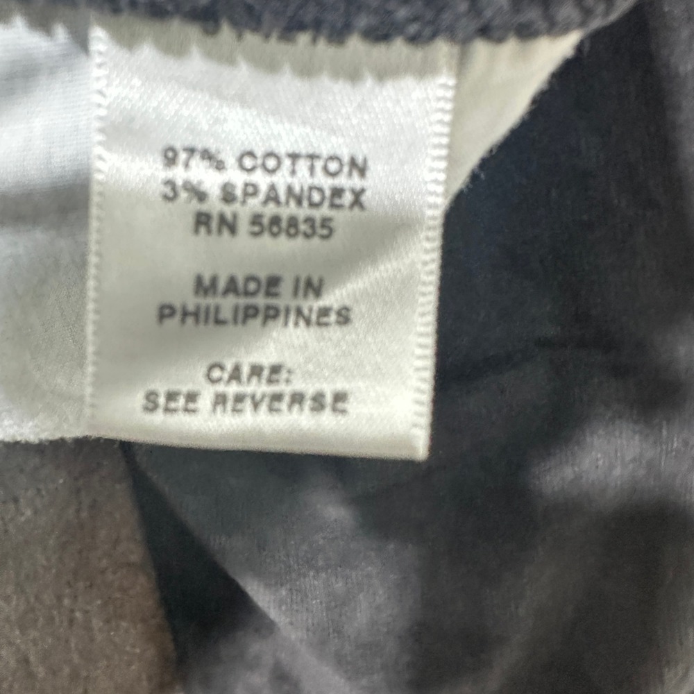 Cabelas Corduroy Pants Women 12 Black Straight Leg 5 Pocket Casual Academia - Picture 4 of 16